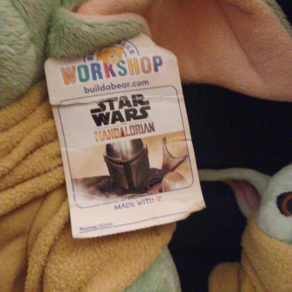 NWT Build A Bear Star Wars The Mandalorian Baby Yoda w/. 2 Xtra Plushies - Picture 6 of 6